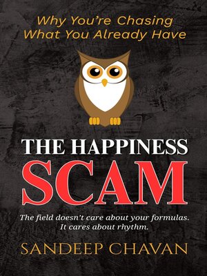 cover image of The Happiness Scam